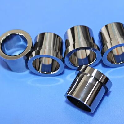 Non-Magnetic Tungsten Carbide Sleeve with High Wear Resistance and Precision Ground WC-Ni Alloy Ring for Sensitive Applications