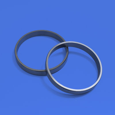 Anillos de sellado de carburo de tungsteno virgen 100% de tamaños personalizados para repuestos de maquinaria resistentes a la corrosión
