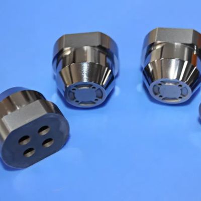 Base de posicionamiento de precisión coaxial de cuatro orificios ±0.003 mm con interferencia magnética cero para empaquetado de semiconductores