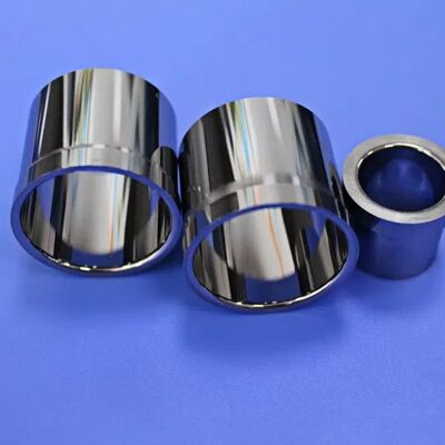 Componente de localización de precisión WC-Ni con interferencia magnética cero, con permeabilidad <1.002 y tolerancia del orificio interior ±0.001mm para aplicaciones de resonancia magnética (MRI) y semiconductores