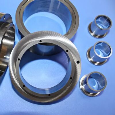 Anillo de carburo de tungsteno de alta resistencia al desgaste no magnético Conjunto de terreno de precisión para el montaje crítico