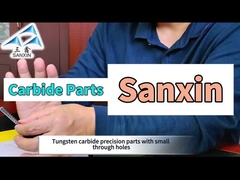 Zhuzhou Sanxin-Tungsten Carbide Parte de precisión con agujero pequeño