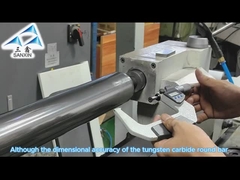 Inspección del tamaño y de la tolerancia de la barra de carburo de tungsteno