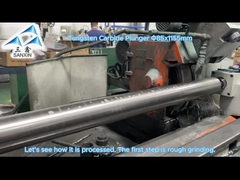 0.01 Redondez Mecanizado de tungsteno Varillas de carburo Producción de molienda