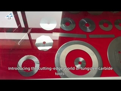 Herramientas de corte súper afiladas Cortadoras de carburo de tungsteno personalizadas con forma única