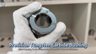 Buje de carburo de tungsteno estándar DIN, funda de carburo de precisión con acabado de espejo, carburo resistente al desgaste