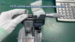 El carburo de tungsteno YG15 bloquea el procesamiento de precisión y la inspección de dimensiones